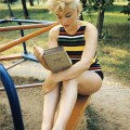 Marilyn Monroe reading Ulysses by James&nbsp;Joyce
