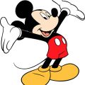 Mickey Mouse feliz