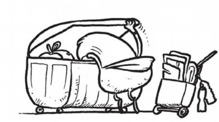 Europesadilla cubo de la basura