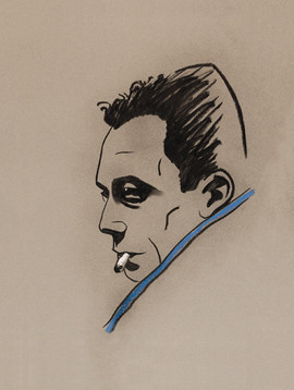 Albert Camus retratado por Úrculo