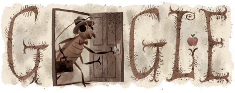 Doodle del 130 aniversario de Kafka