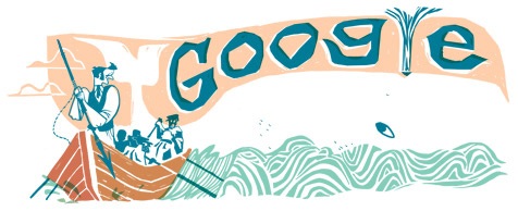 Doodle del 161 aniversario de Moby Dick