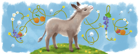 doodle 100 aniversario Platero y yo