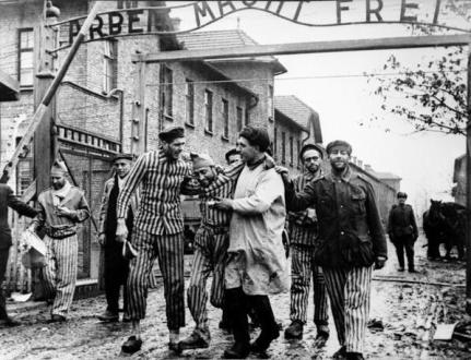Liberation Auschwitz by Boris Ignatovich