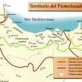 Mapa Protectorado Español de&nbsp;Marruecos