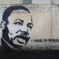 Martin Luther King&nbsp;grafiti