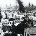 Barcelona Semana Trágica edificios&nbsp;ardiendo