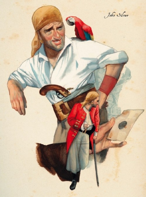 La isla del Tesoro John Silver Fernando Vicente