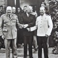 Churchill, Truman y Stalin en&nbsp;Potsdam