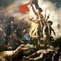 Delacroix libertad liderando&nbsp;pueblo