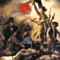 La libertad guiando al pueblo&nbsp;Delacroix