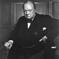 Churchill retratado por Yousuf&nbsp;Karsh
